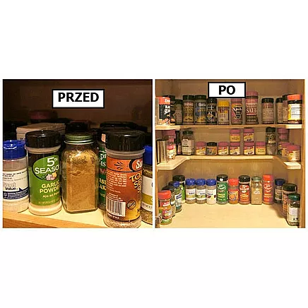 Bin organiser kitchen cupboard shelf