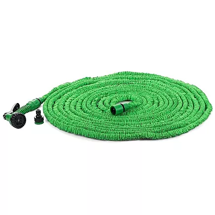 Dārza šļūtene ar 7 režīmu smidzinātāju, 20m - 60m