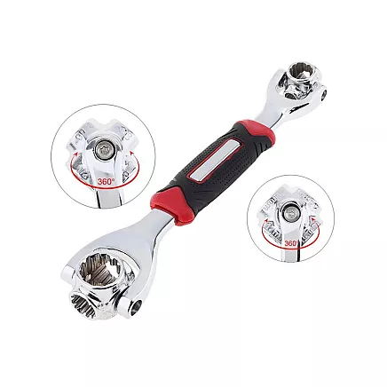 Universāla daudzfunkcionāla uzgriežņu atslēga 48-in-1