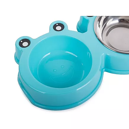 Metal dual dog box 0.3l x 2