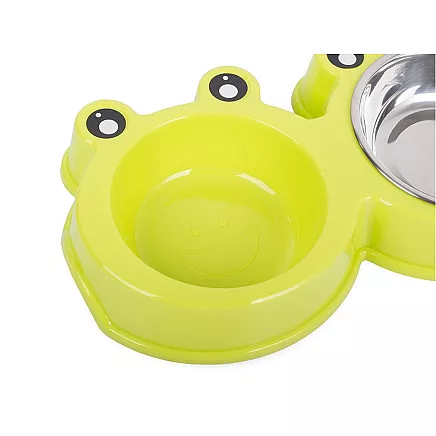 Metal dual dog box 300ml x 2