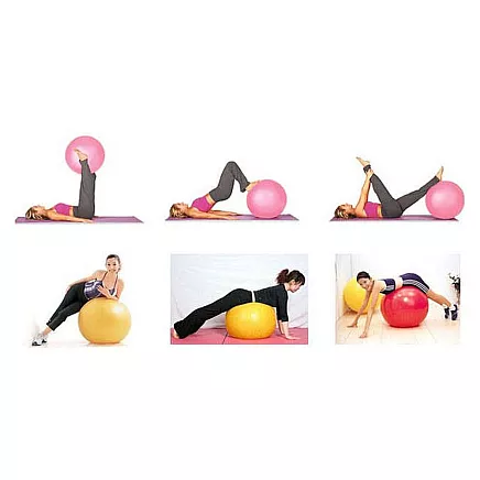 Gymnastic ball fitness 65 rehabilitation pumps