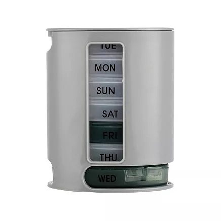 Weekly medicine container organiser