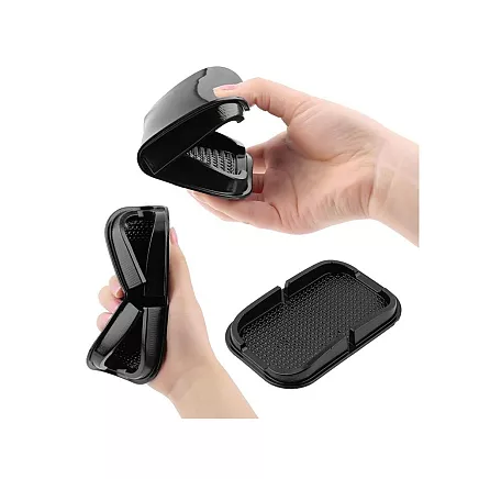 Sticky non-slip mat for phones