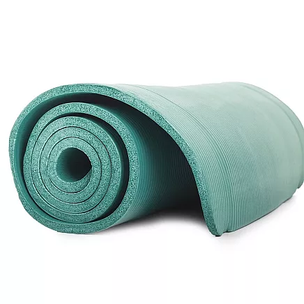 Jogas paklājs / Fitnesa, vingrošanas, sporta paklājiņš - 180x60x1cm, Tirkīzs