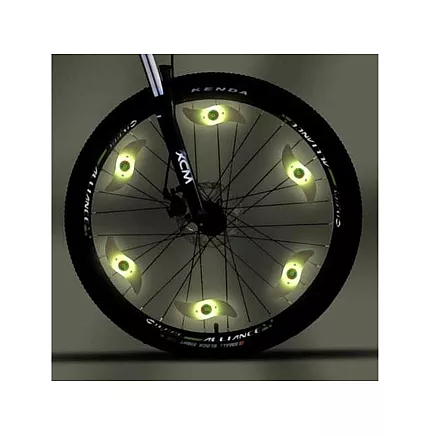 Luminiscējoša LED RGB spieķu uzlika