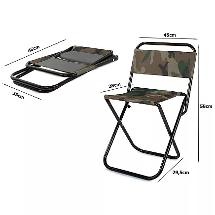 Tourist folding chair morocco fish