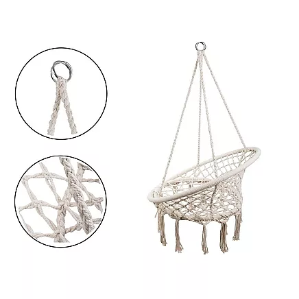 Hammock armchair hanging swing storks nest swing boho for the garden home
