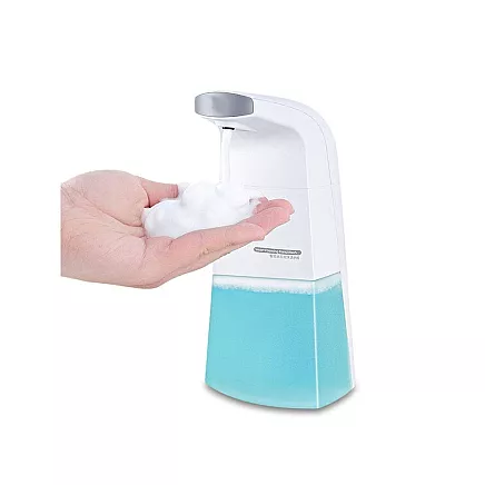 Liquid foam automatic soap dispenser