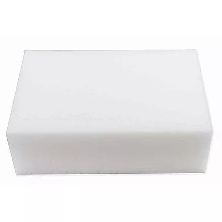 Magic sponge for cleaning stains removes dirt