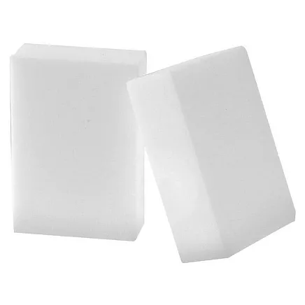 Magic sponge for cleaning stains removes dirt