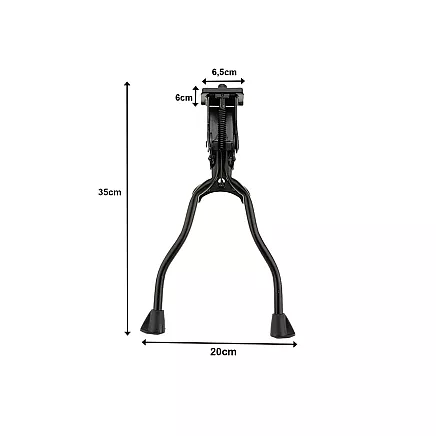 Bicycle stand bicycle foot double