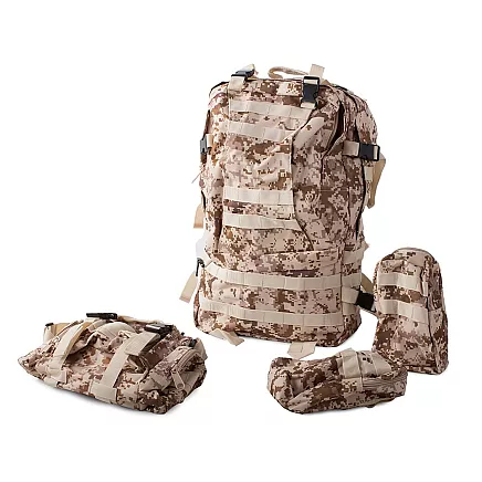 Tactical survival military backpack 48.5l