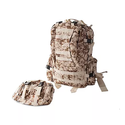 Tactical survival military backpack 48.5l