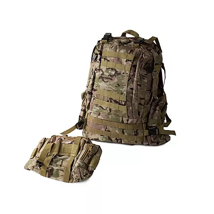 Militārais tūrisma mugursoma 48.5L