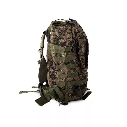 Militārais taktiskais mugursoma 48,5L – izdzīvošanai, panterkrāsa