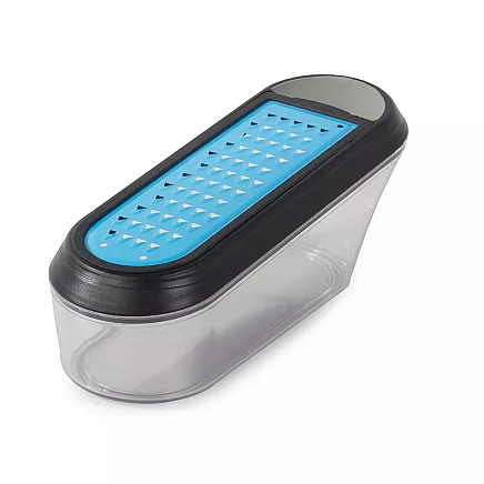 Multifunkcionāla rīve ar konteineru dārzeņiem un augļiem