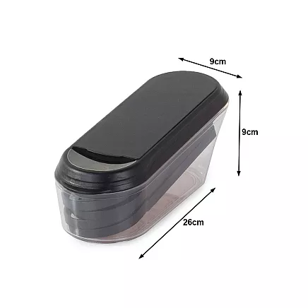 Multifunkcionāla rīve ar konteineru dārzeņiem un augļiem