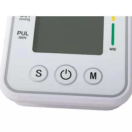 Elektroniskais augšdelma asinsspiediena mērītājs ar LCD ekrānu