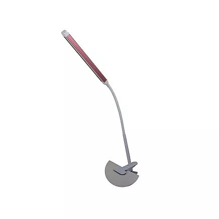 Shadowless desk lamp with cosmetic clip