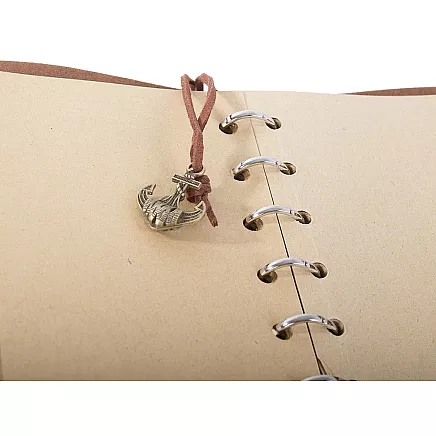 Ceļotāja piezīmju grāmata – retro dienasgrāmata, zaļa