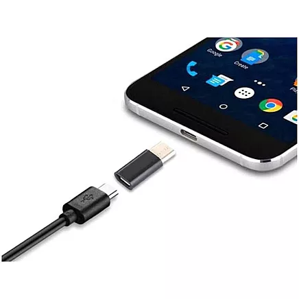Micro USB uz USB C 3.1 adapteris lādēšanai un datiem