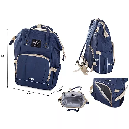 Pram bag backpack organizer for mummy daddy 3in1