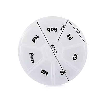 Medicine container box organiser 7 days