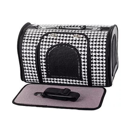 Pārnēsājamā soma suņiem un kaķiem 49 cm, balta