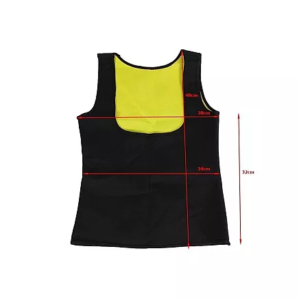 Womens neoprene fitness shirt for weight loss
