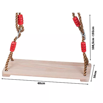 Bērnu koka šūpoles