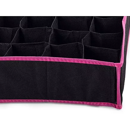 Organiser for sock drawer underwear wardrobe