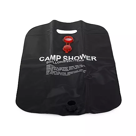 Solar camping field shower 20l