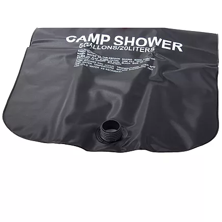Solar camping field shower 20l