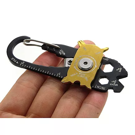 Key ring knife multitool survival 20in1