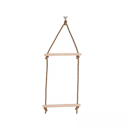 Bērnu Koka Virves Kāpnes Šūpoles Iekštelpām Dārzam Rotaļlaukumam