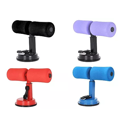 Leg bracket for abdominal exercises suction cup