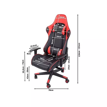 Gaming bucket office swivel chair