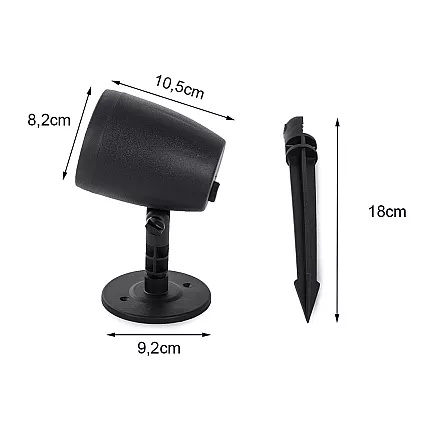 Dārza Iekštelpu LED Projektors Lāzera Lampa Disko Gaismas Prožektors, USB