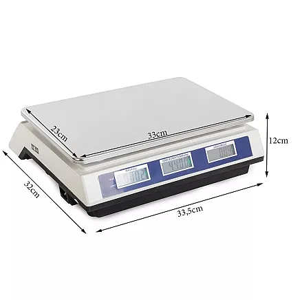 Electronic calculating store weights lcd 40kg