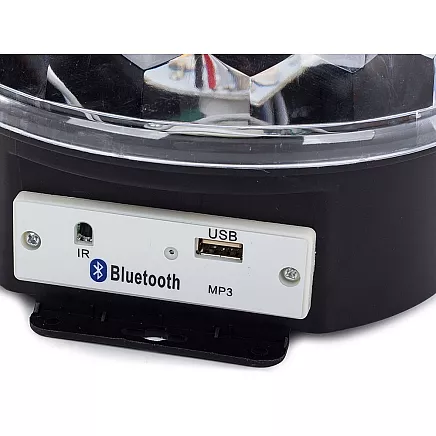 LED Diskobumba MP3 USB Projektors Bluetooth