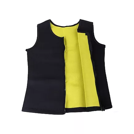 Mens neoprene fitness shirt for weight loss