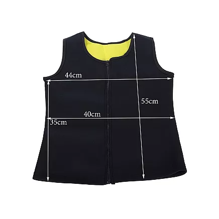 Mens neoprene fitness shirt for weight loss
