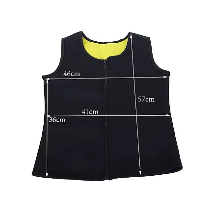 Mens neoprene fitness shirt for weight loss