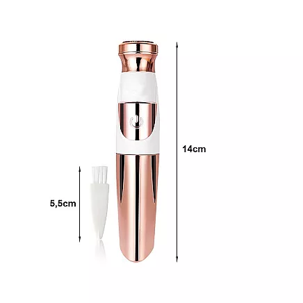 Sejas un ķermeņa epilators trimmeris ar LED apgaismojumu