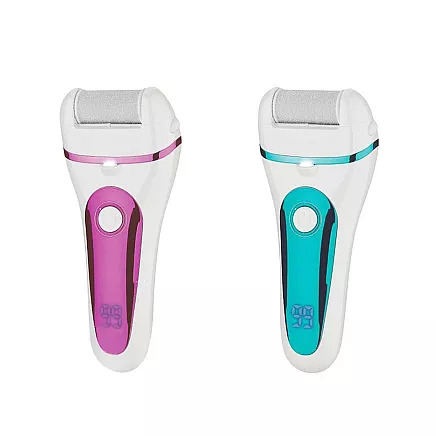 Elektriskā pēdu un papēžu vīle ar LCD displeju un LED apgaismojumu