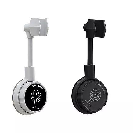 Dušas klausules turētājs ar piesūcekni, dažādas krāsas