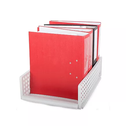 Document organiser binders office shelf