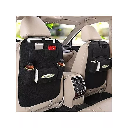 Car seat organiser protection felt