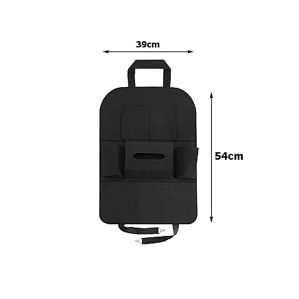 Car seat organiser protection felt